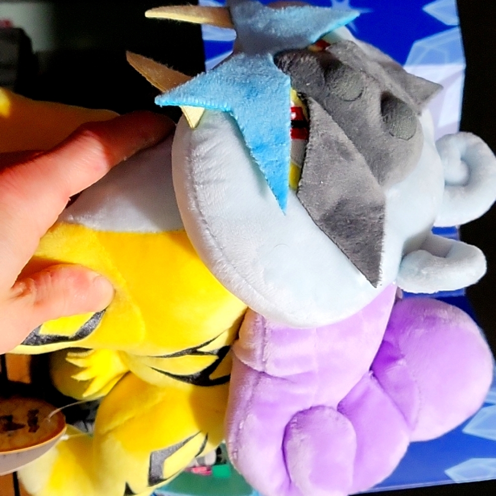 Pokémon Plush Raikou 1st edition 1997 SKorea Import 1st made plush original